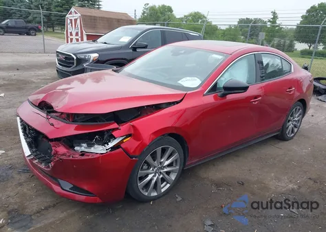 2020 Mazda Mazda3 Premium Package from USA, damaged, VIN JM1BPAEM5L1168219